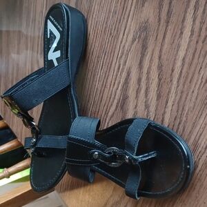Anne Klein Sport black sandals